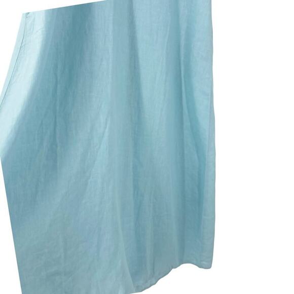 Fanm Mon X Andie Linen The Kepez Kaftan Dress Swim Coverup Sz S - Picture 8 of 9